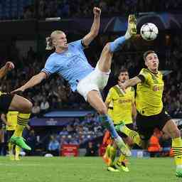 Magistraler Volleyschuss von Haaland gegen Dortmund erinnert Guardiola an Cruijff