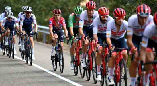 Pedersen sprintet zum dritten Tageserfolg der Vuelta Evenepoel naehert sich