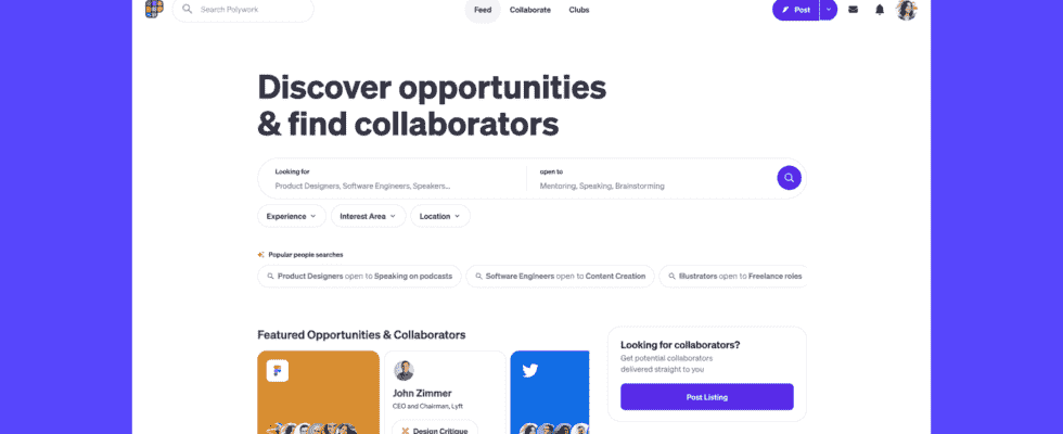 Polywork bringt weitere 28 Millionen US Dollar ein um Ihrer Berufsbezeichnung