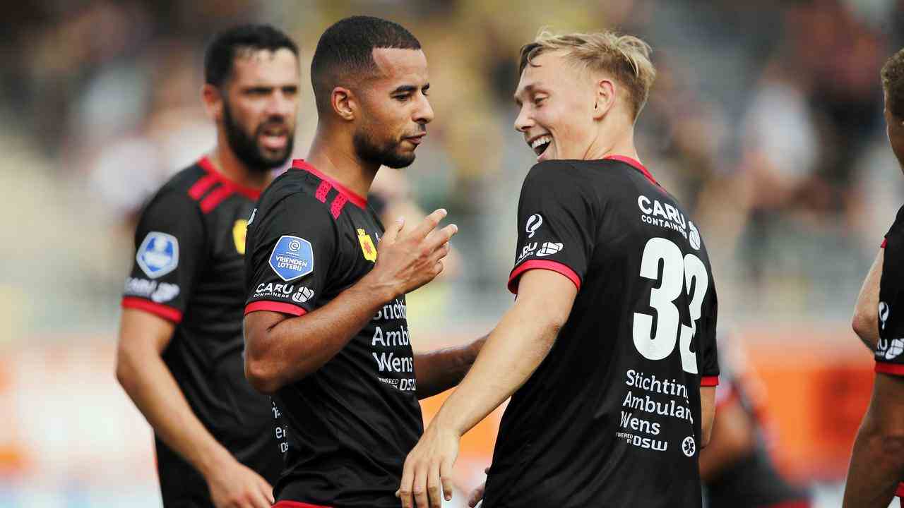 Redouan El Yaakoubi erzielte kurz vor der Halbzeit das 1:2 für Excelsior.