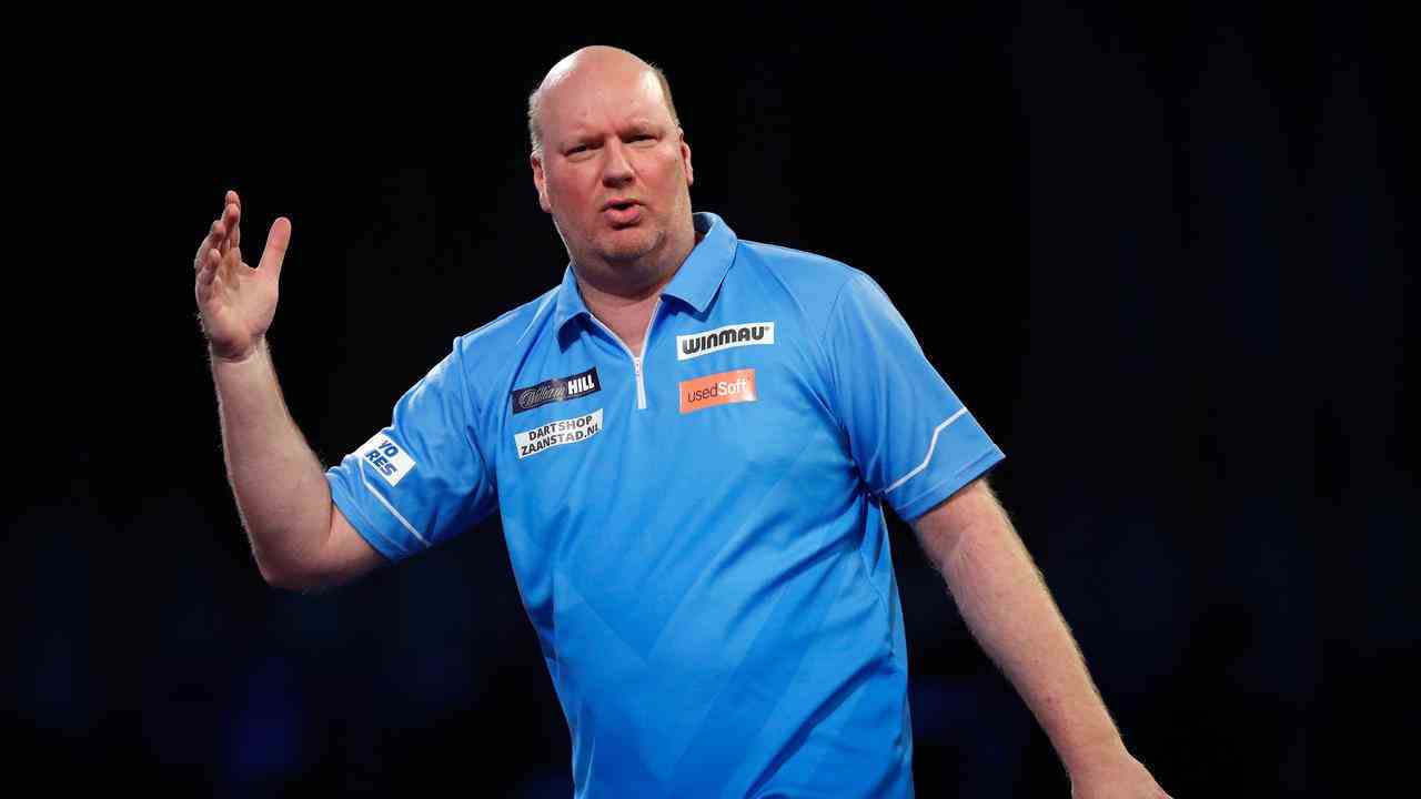 Vincent van der Voort ist bereits aus dem Finale der World Series of Darts ausgeschieden.