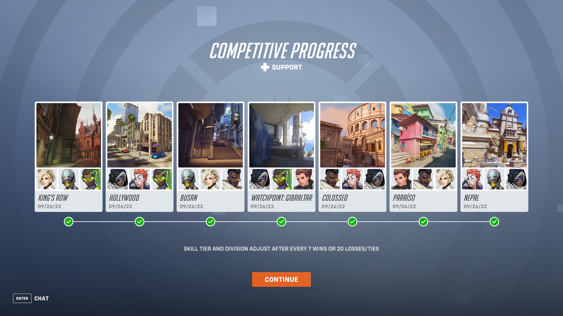 Overwatch 2 Comp-Bildschirm