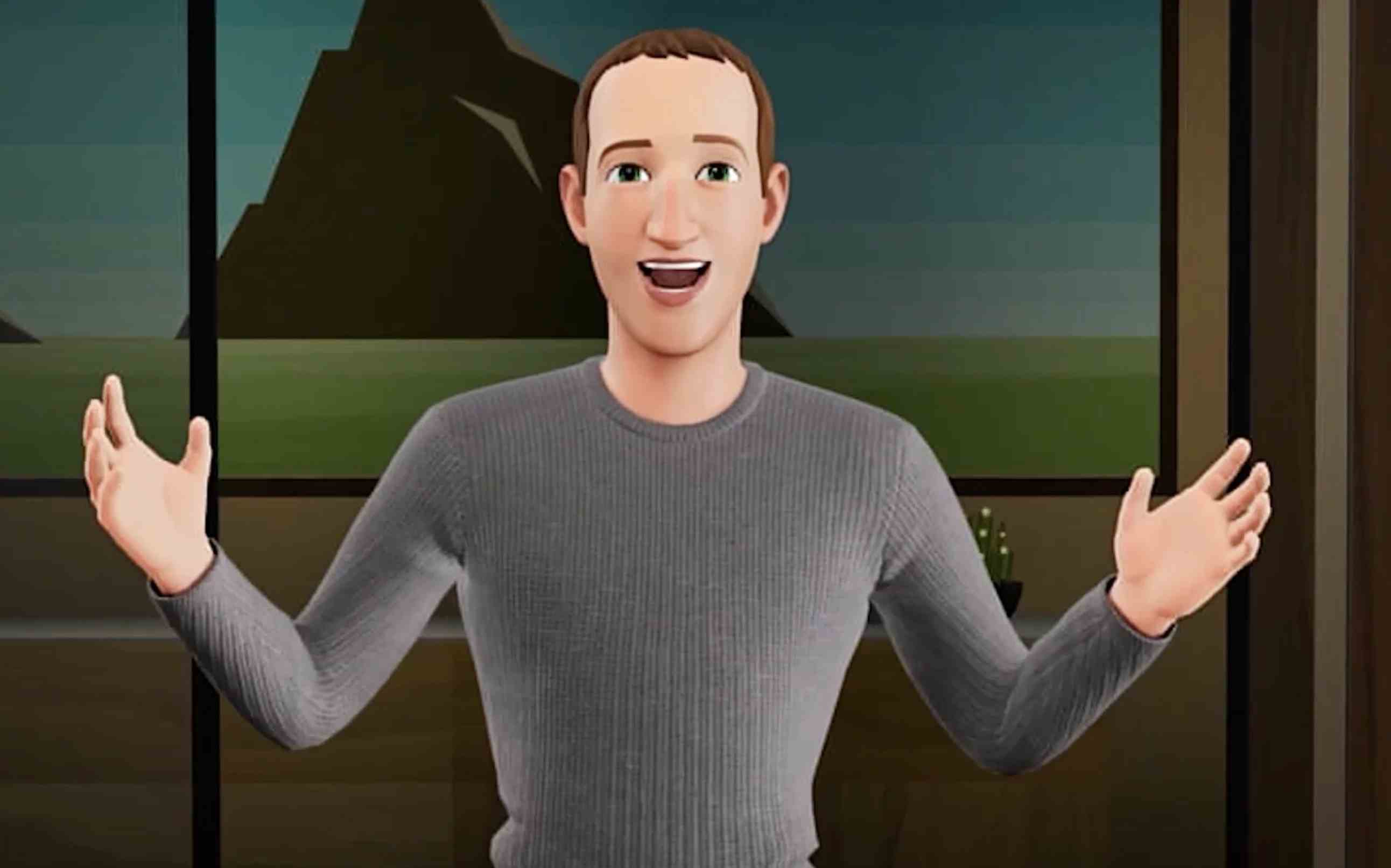 Mark Zuckerberg-Avatar von Meta Connect 2022