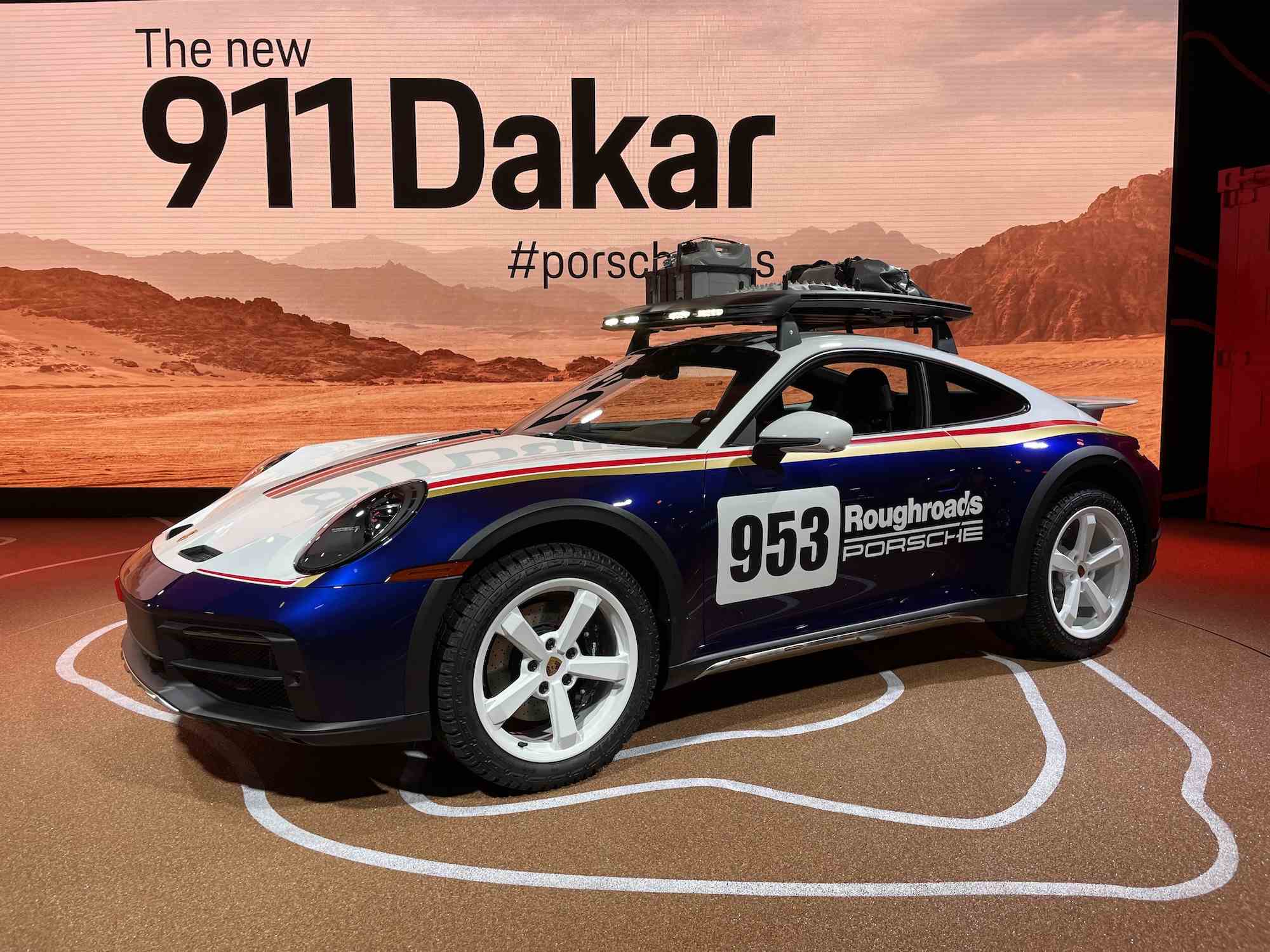 Porsche 911 Dakar 2022 LA Auto Show