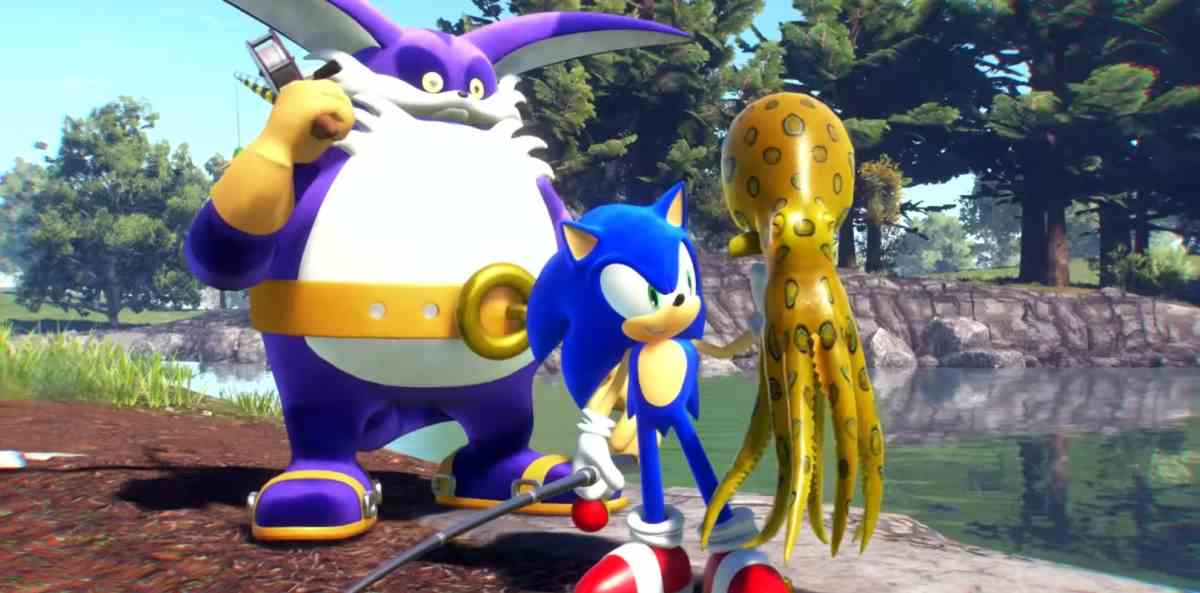 Angeln mit Big the Cat ist der beste Teil von Sonic Frontiers, weil Sie alle Teile des Spiels überspringen können, die keinen Spaß machen.