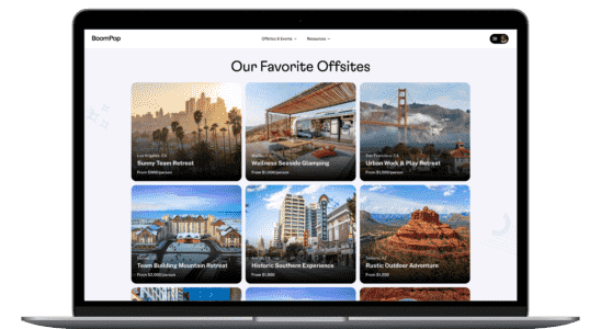 BoomPop gewinnt an Zugkraft indem es High End Offsites fuer eine Remote First Welt