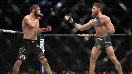 McGregor antwortet Khabib mit einem „Vaterplan Halse VIDEO — Sport