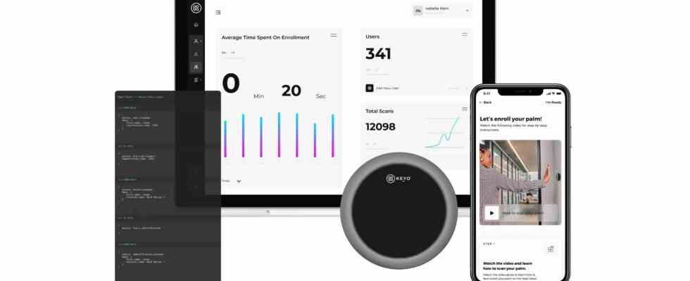 Mit gesammelten 7 Millionen US Dollar startet Keyo ein biometrisches Handflaechen Ueberpruefungsnetzwerk