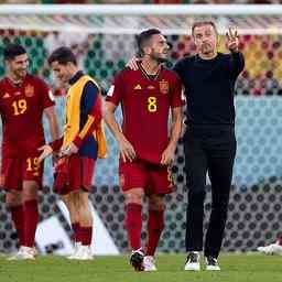 Nationaltrainer Luis Enrique glaubt dass Spanien nach einem Gala Auftritt viel