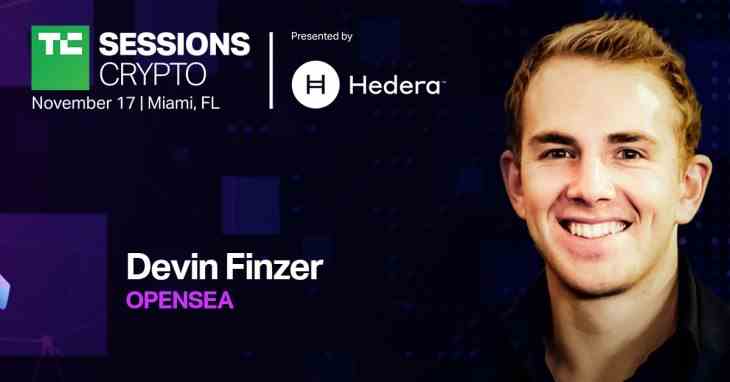 OpenSea CEO Devin Finzer spricht bei TC Sessions Crypto • Tech