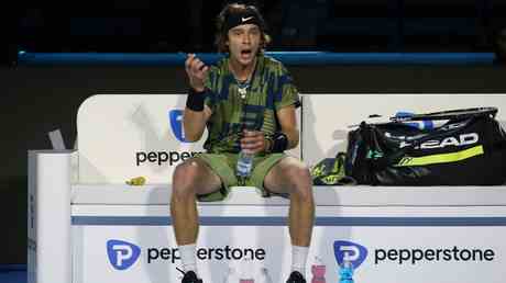 Russlands Rublev verpasst Djokovic Showdown — Sport