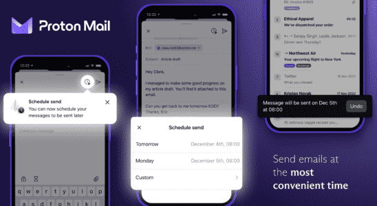 Seien Sie wie Gmail Proton Mail bietet bald E Mail Kategorisierung Nachrichtenplanung
