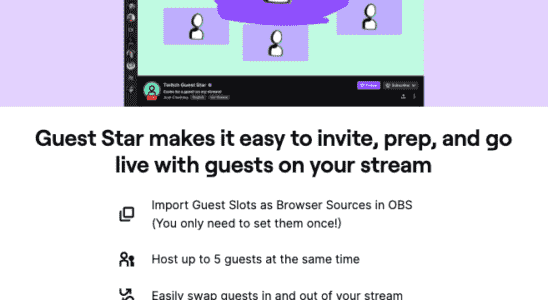 Twitch eroeffnet Guest Star sodass jetzt jeder seine eigene Talkshow