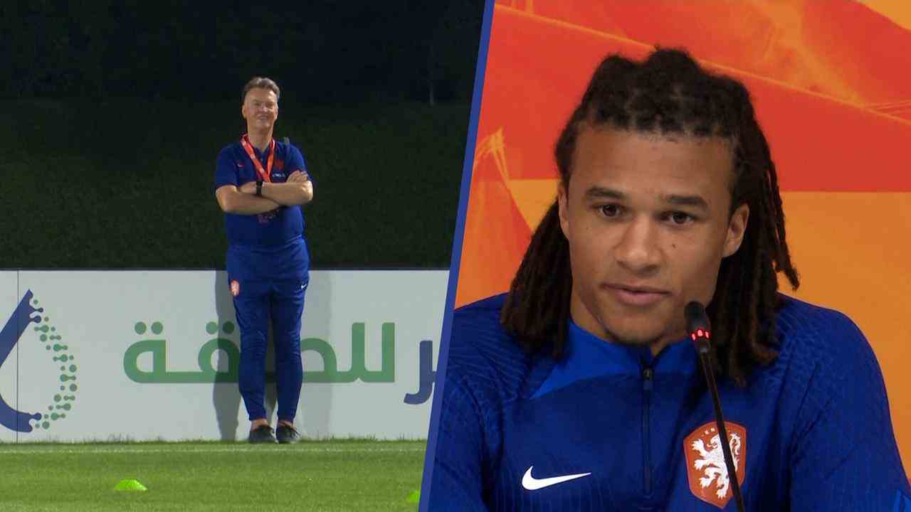 Beeld uit video: Nathan Aké over Louis van Gaal: 'Iedereen wil voor hem vechten'