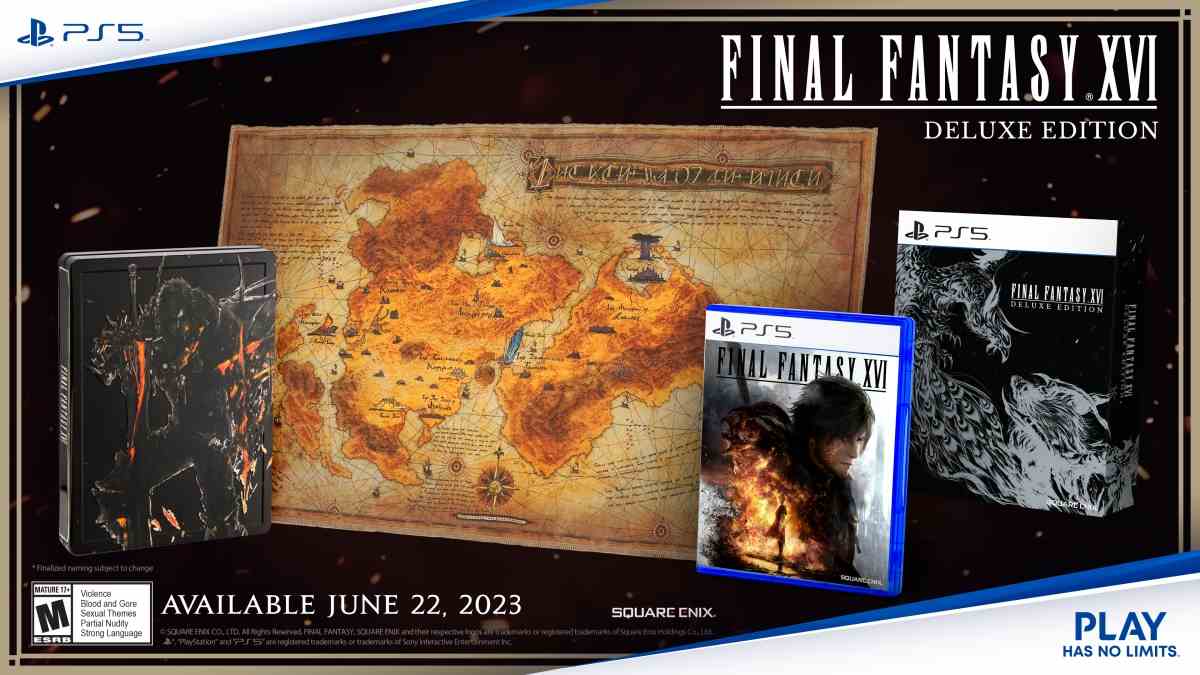 Alle Details zu Final Fantasy XVI (FF16) Standard, Deluxe Edition und Collectors Edition: wo wie wann vorbestellen, plus Preise CE Collectors Edition