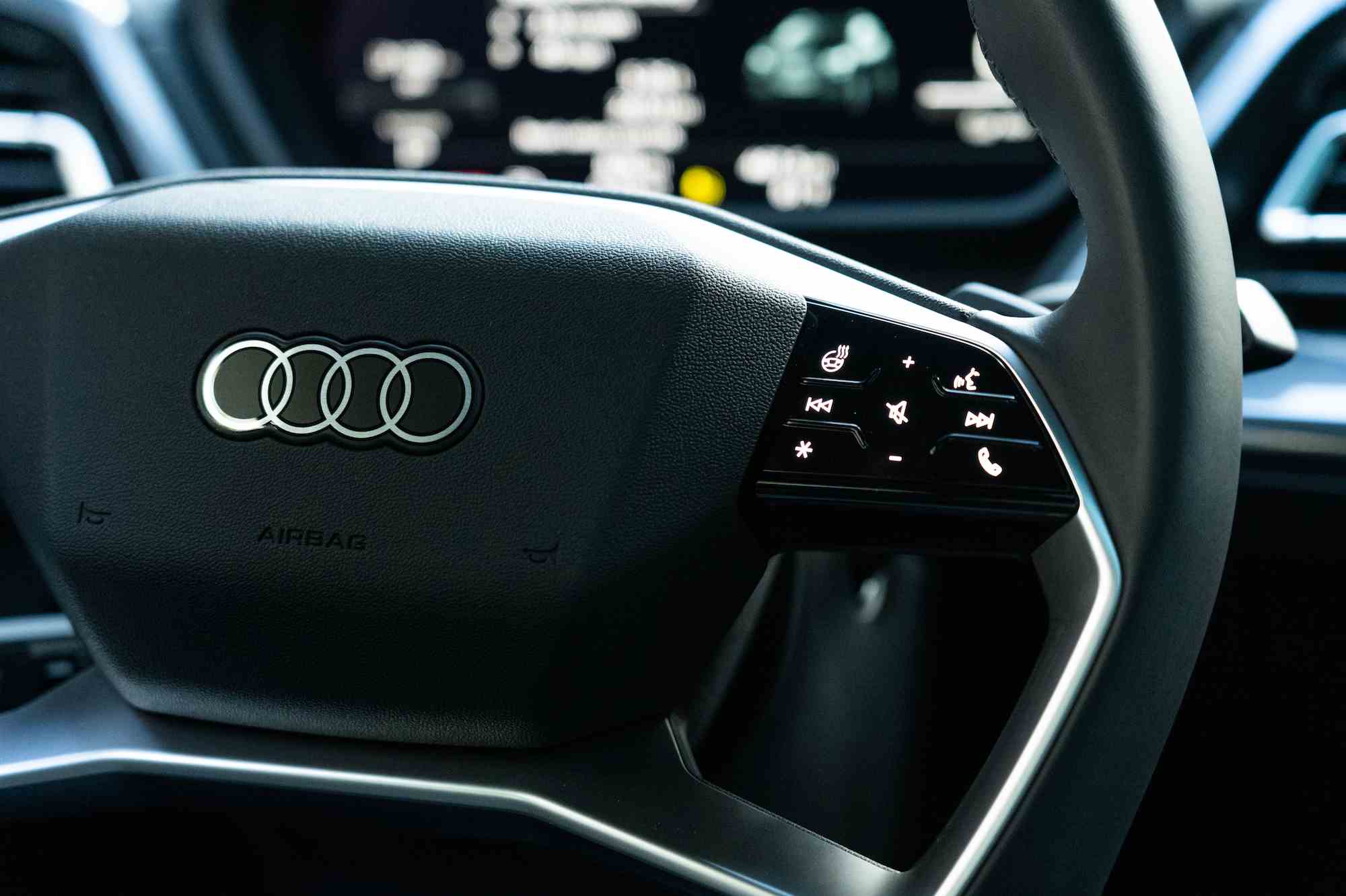 2022 Audi Q4 50 E-Tron Innenraumtest