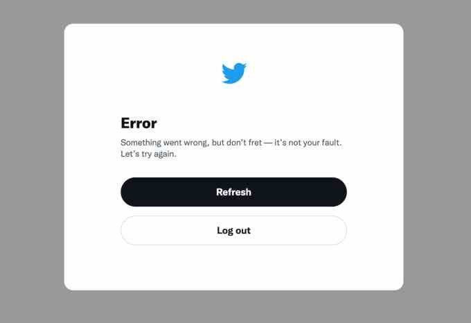 1672284987 976 Twitter erleidet einen weiteren Ausfall • TechCrunch