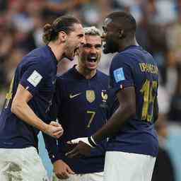 Aus Frankreich fehlen Rabiot und Upamecano Marokko hat Mazraoui zurueck