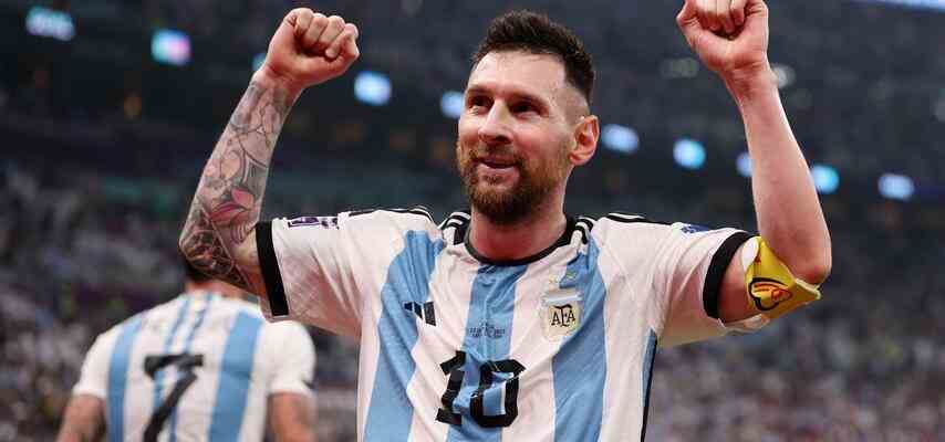 Brillanter Messi fuehrt Argentinien auf Kosten von Kroatien ins WM Finale