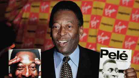 Die brasilianische Fussballlegende Pele wurde in die Pflege am Lebensende