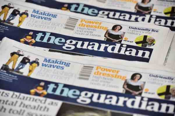 Die britische Zeitung The Guardian sagt dass sie von Ransomware