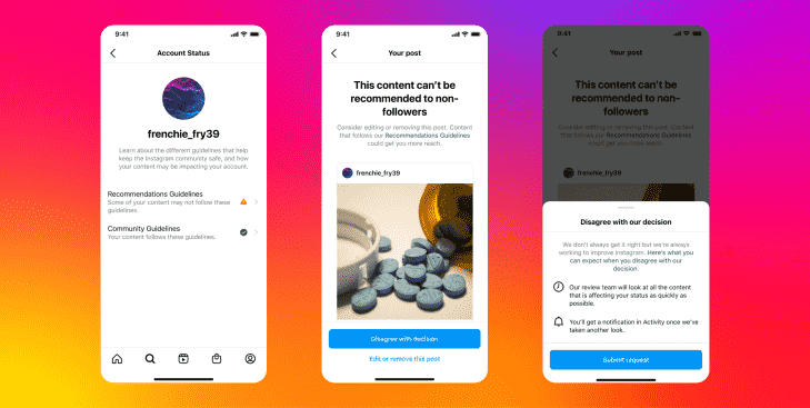 Die neuen Transparenz Tools von Instagram sagen Ihnen ob Ihre Inhalte