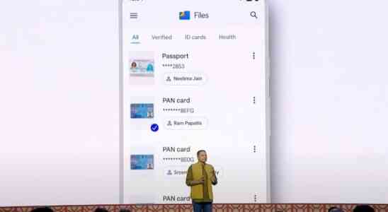 Google fuehrt Indiens DigiLocker Integration in die Dateien App ein um auf