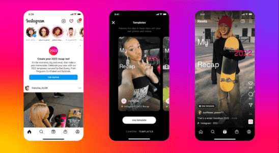 Mit der neuen Reels Vorlage von Instagram koennen Benutzer ihre eigenen