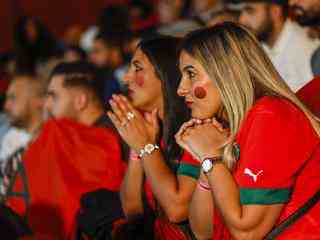 Staedte ruesten sich fuer Unruhe nach WM Halbfinale mit Marokko