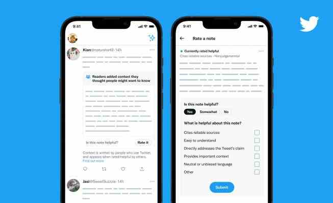 Twitter beginnt mit der weltweiten Einfuehrung seiner Community Notes Funktion •