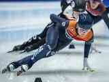 Wereldkampioen Velzeboer direct gediskwalificeerd op 500 meter bij EK shorttrack