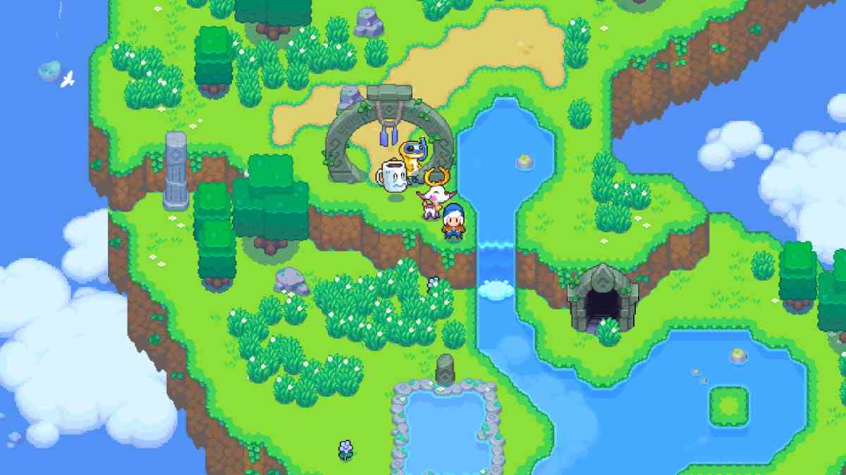 Vorschau auf Moonstone Island: Studio Supersoft kombiniert das Sammeln von Pokémon-Monstern, Stardew Valley-Farming und schwimmende Inseln zu einem tollen Effekt.