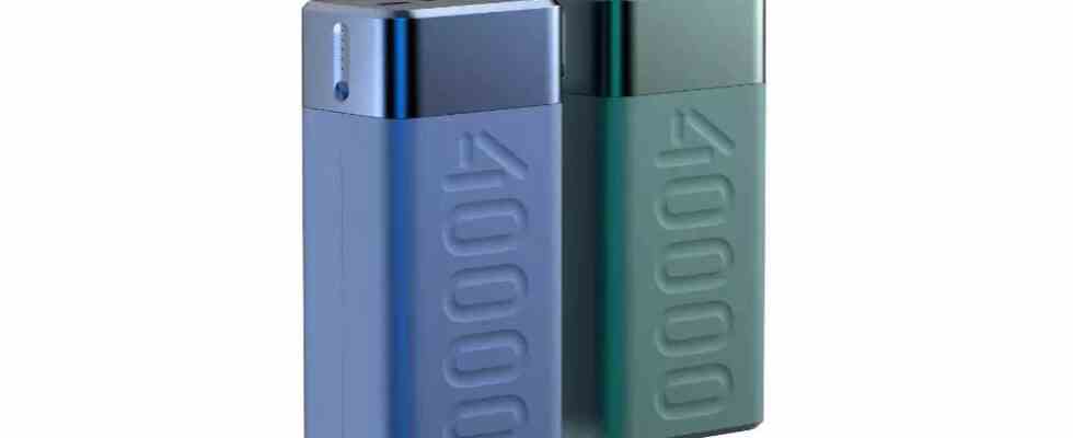 Ambrane Stylo Boost Powerbank mit 40000 mAh Akku in Indien eingefuehrt Preis