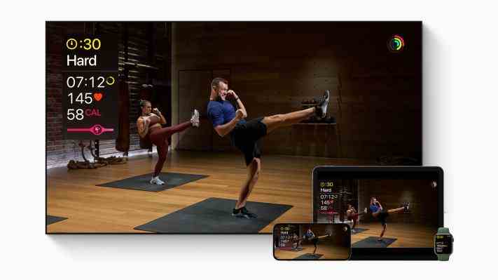 Apple Fitness zum Hinzufuegen von Kickbox Workouts Schlafmeditation und mehr •