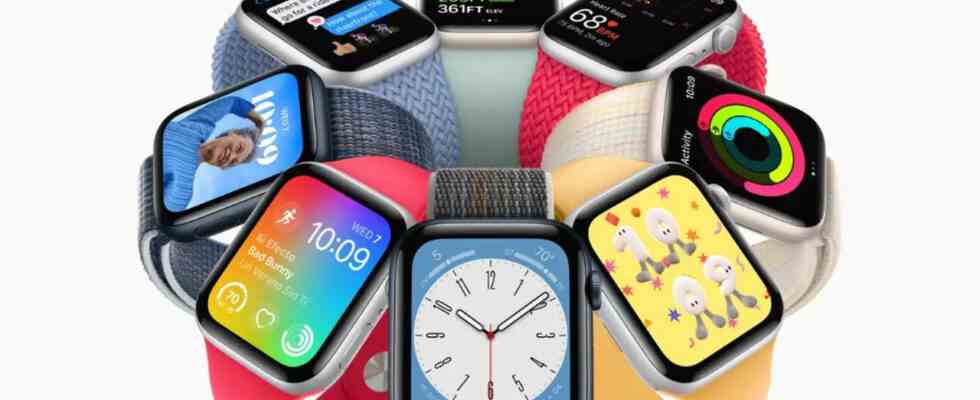 Apple Watch kommt moeglicherweise 2025 mit Micro LED Display Bericht