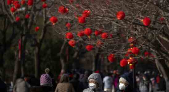 China laeutet das Mondneujahr ein wobei die meisten Covid Regeln aufgehoben