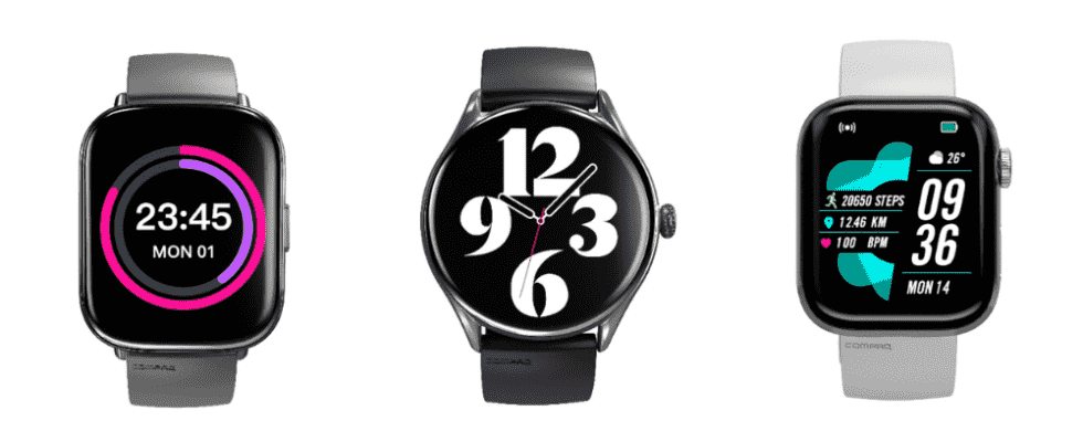 Compaq stellt seine Smartwatch Reihe QWatch vor