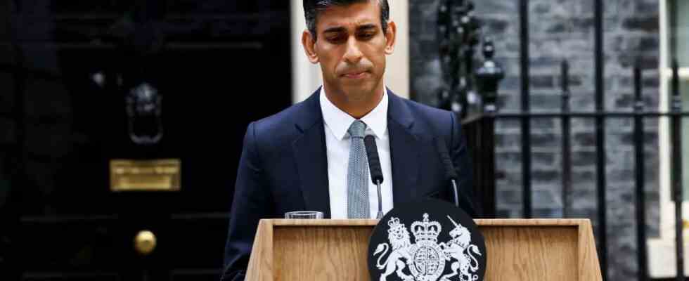 Der britische Premierminister Rishi Sunak entlaesst den Parteivorsitzenden Nadhim Zahawi