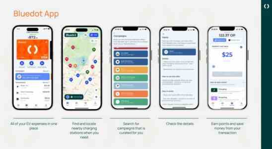 Die Debitkarte von Bluedot fuer Besitzer von Elektrofahrzeugen bietet guenstigeres