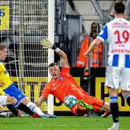 Die orangefarbene Offenbarung Noppert zeigt mit dem Unentschieden von Heerenveen