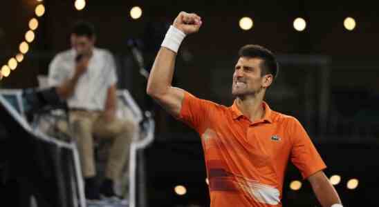 Djokovic ueberlebt den Matchball gegen Korda und gewinnt den 92