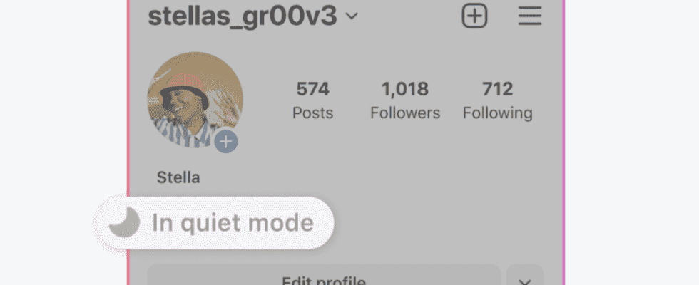 Erklaert Instagram Quiet Modus was er tut und wie er bei