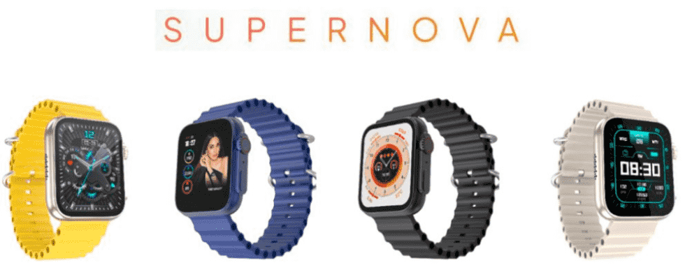 Fire Boltt Supernova Smartwatch in Indien eingefuehrt Technische Daten Preis und