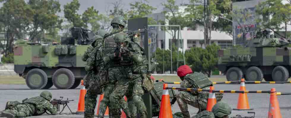 In einer Kriegsspieluebung scheitert China daran Taiwan zu uebernehmen US Denkfabrik