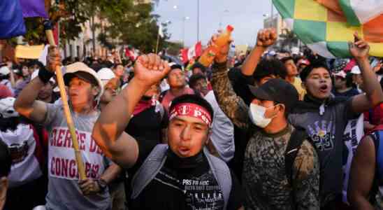 Peru schliesst Machu Picchu weil Demonstranten in Lima festgenommen wurden