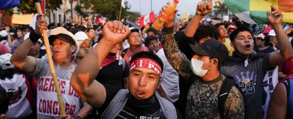 Peru schliesst Machu Picchu weil Demonstranten in Lima festgenommen wurden