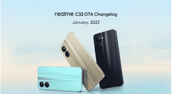 Realme C33 Realme C25Y und Narzo 50 5G erhalten ab