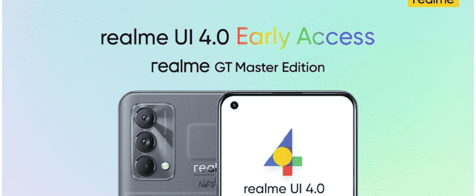 Realme beginnt mit der Einfuehrung von Realme UI 40 Early