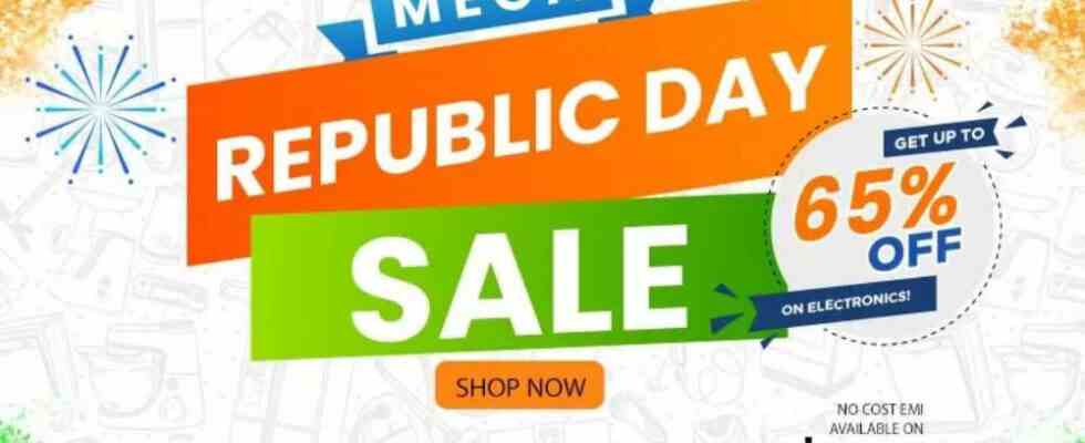 Vijay Sales kuendigt Mega Republic Day Sale an Termine Angebote