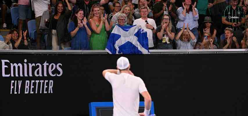 Wenig Schlaf acht Blasen und Rueckenschmerzen behindern Murray zu sehr